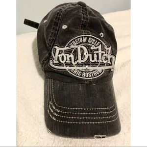 Grey Von Dutch Cap